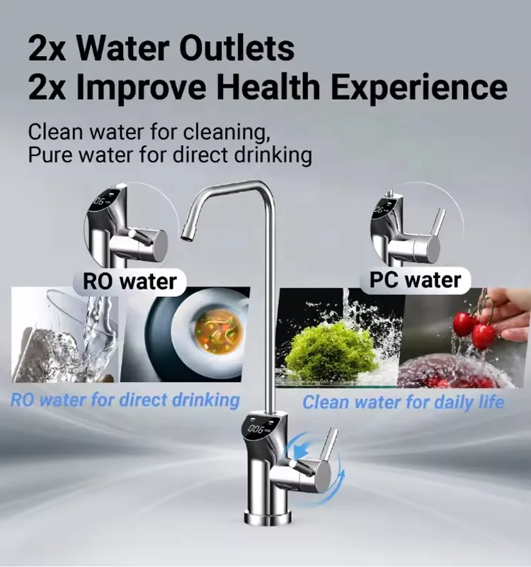 Manufacturer direct Household RO purifier Drinking Water Purification Filter Stainless Steel high quality Reverse Osmosis system