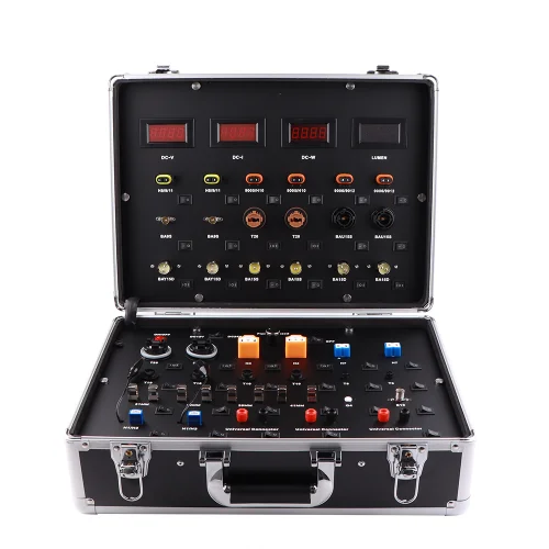 Auto Lamp Tester Universal Sockets H1 H3 H4 H7 H11 H13 9005 9006 9012 Car Bulb Tester High Level LED Headlight Test Tool Box