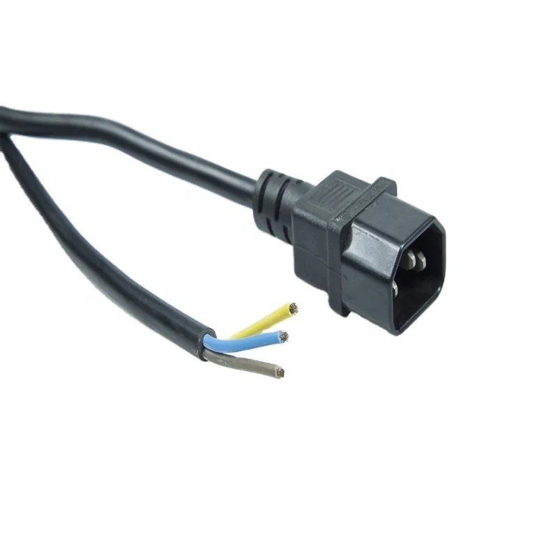 250 В IEC 320 CE одобренный ПВХ 250 В C13/C14/C19/C20 УДЛИНИТЕЛЬ шнур питания переменного тока