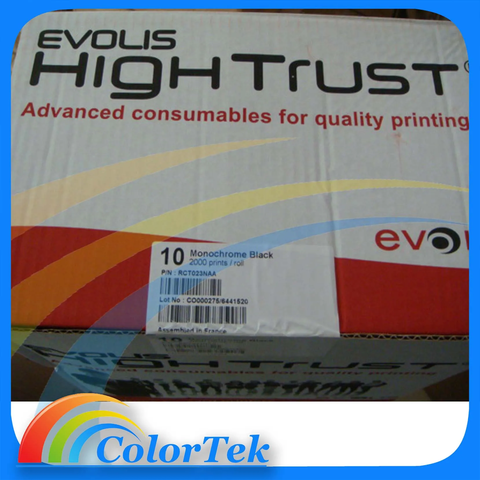 600 изображения ленты из смолы Evolis Primacy KO