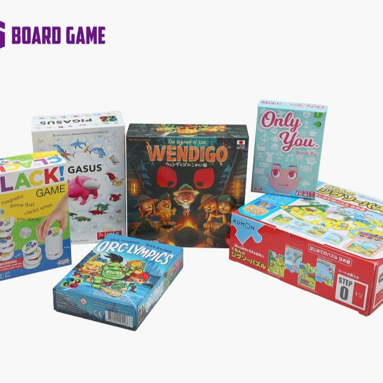 High quality customized board game manufacturer family game travel game