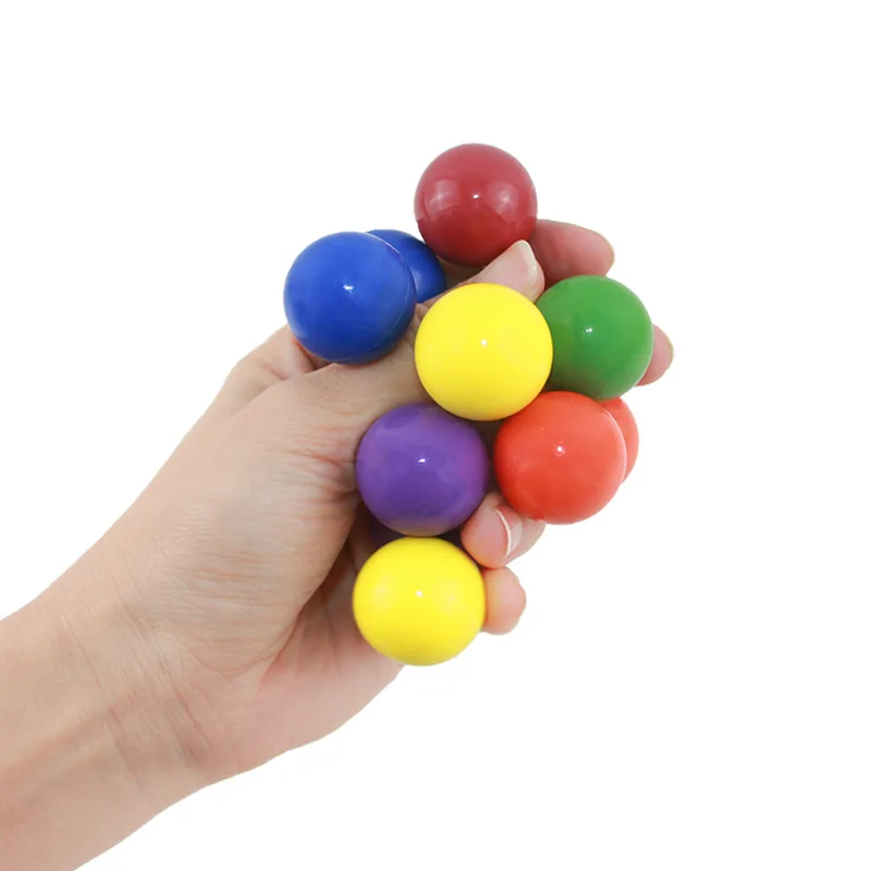 Hot selling magic ball variety beaded decompression ball pressure reducing magic ball Atomium new strange fidget toys