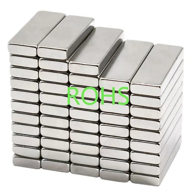 50*10*5 Large Rare Earth Neodymium N52 Block Magnet 100x50x20mm N48 Neodymium Magnet for Generator