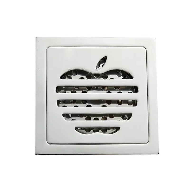 Bathroom Accessories Anti-Odor Stainless Steel Floor Drain Linear Shower Bathtub Drain Cover 4.2 thick