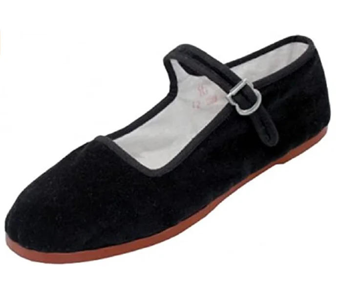 211118-2 size 5-11 Womens Cotton China Doll Mary Jane Shoes Ballerina Ballet Flats Shoes