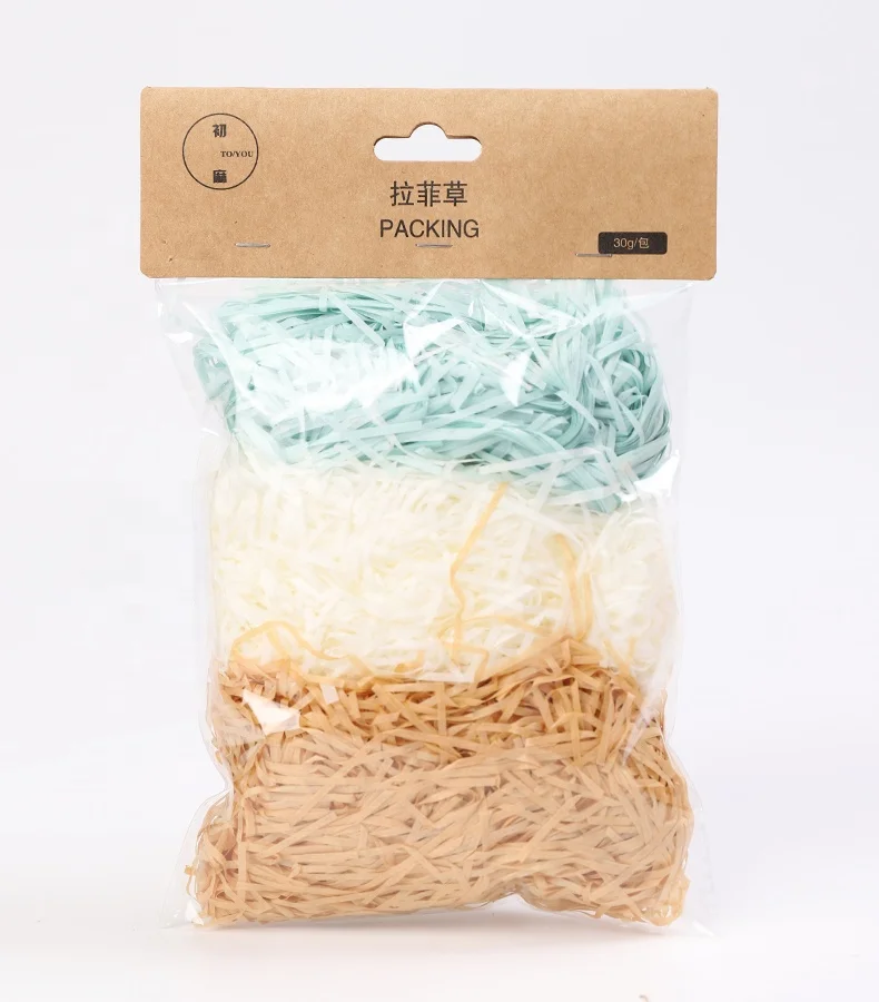 
Fashionable Simple Design Colorful Filling Shredded Paper Crinkle Shredded Paper 
