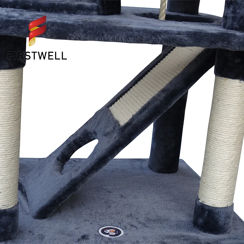 hangzhou Funny modern cat tower furniture for cat wholesale pet shop products