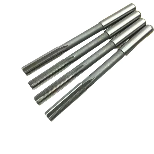 Straight handle H7 machine reamer white steel extended blade reamer machine high speed steel high precision reamer 6-10.9