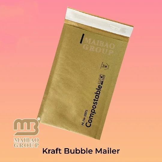 Padded Corrugated Paper Envelopes Shipping Mailer Envelopes with Tear Line, shipping envelop bag for mailing clothes garment