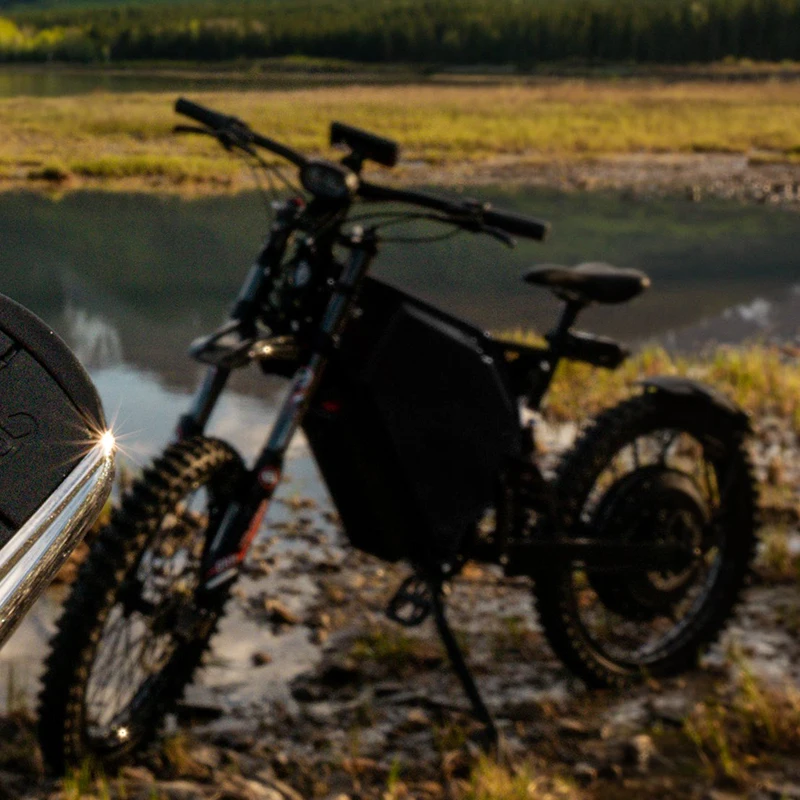 Free Shipping 8000w 12000w 15000w Adult Stealth Bomber E Bike Mountain City Road Hybrid Sur Ron Ebike Fat Tire Electric Bike