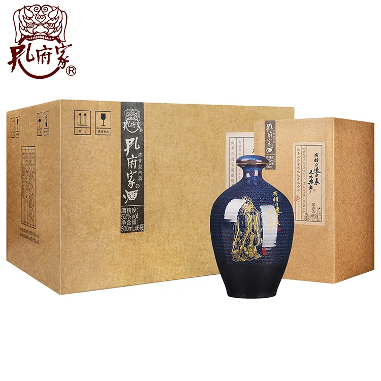 
Low Price Of High Alcohol Drink Liquor Ceramic Bottle Chinese Rice Wine 