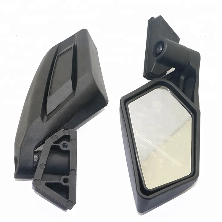 Racing Side Mirrors Set Compatible with  UTV Off-road Can-Am Maverick X3 2017 2018
