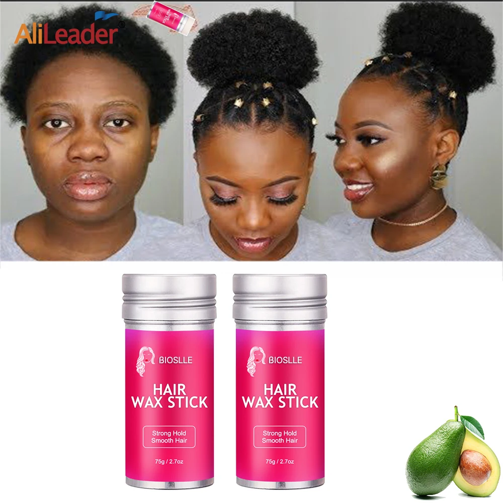 BIOSLLE Free sample edge wax stick private label wholesale strong hold custom wax stick for hair