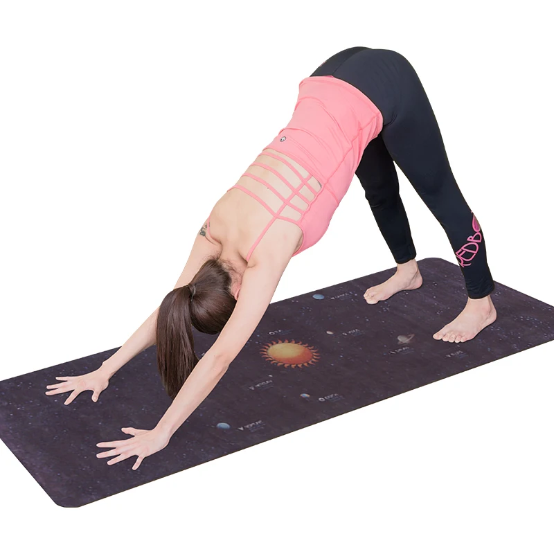 Eco-friendly PU Natural Eco Natural Rubber Kids Yoga Mat