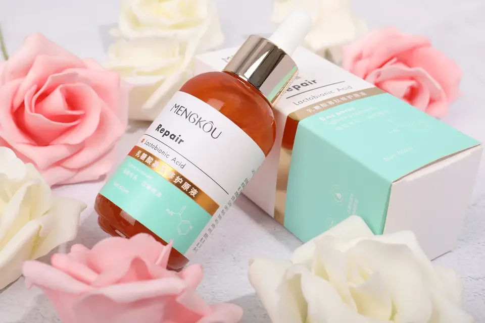 Private Label Lactobionic Acid Facial Serum for Skin Care Antioxidant and Whitening Pore Minimizing Face Serum