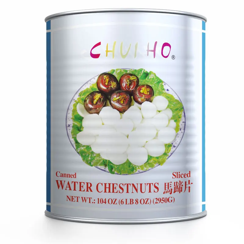 
Hot Sale Good Foods Canned Water Chestnuts Sliced/Diced For Restaurant 
