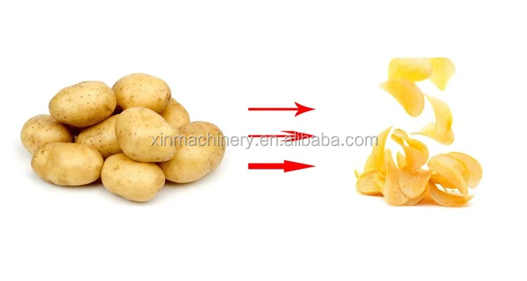 TCA High end automatic potato chips making machines potato chip making equipment trade lays potato machine automatic to make chi