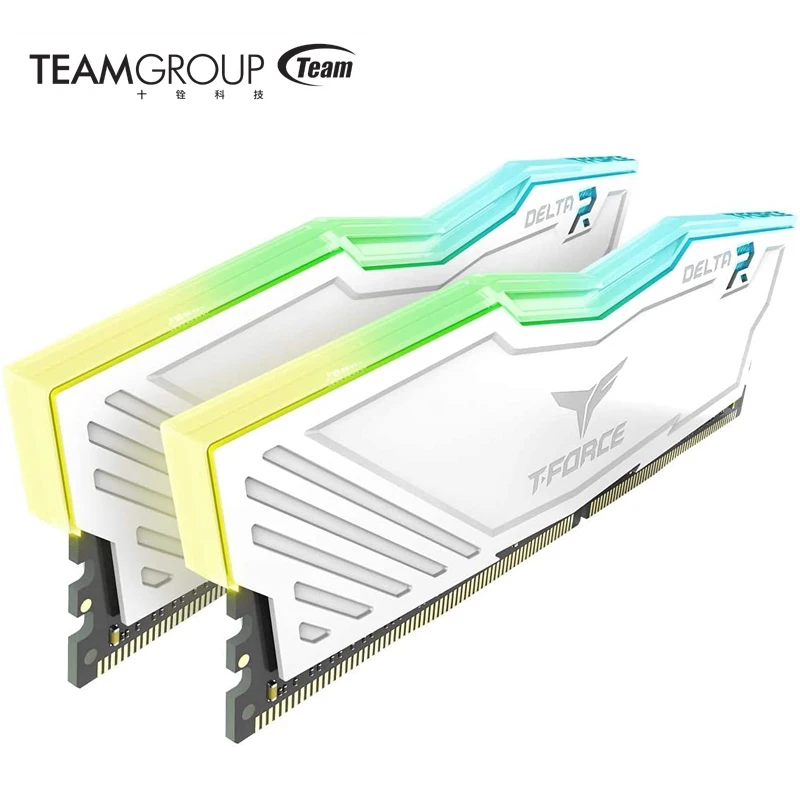Оперативная память для настольного ПК TEAMGROUP Delta RGB DDR4 16 Гб 3200 МГц