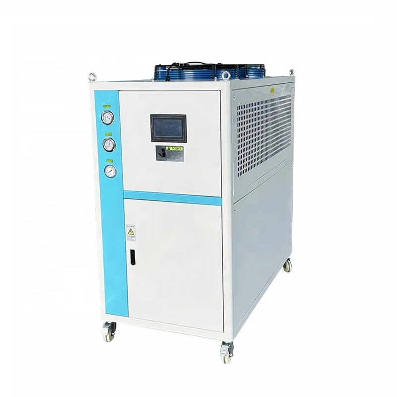 Efficiency air cooled chiller 10hp hydraulic oil chiller