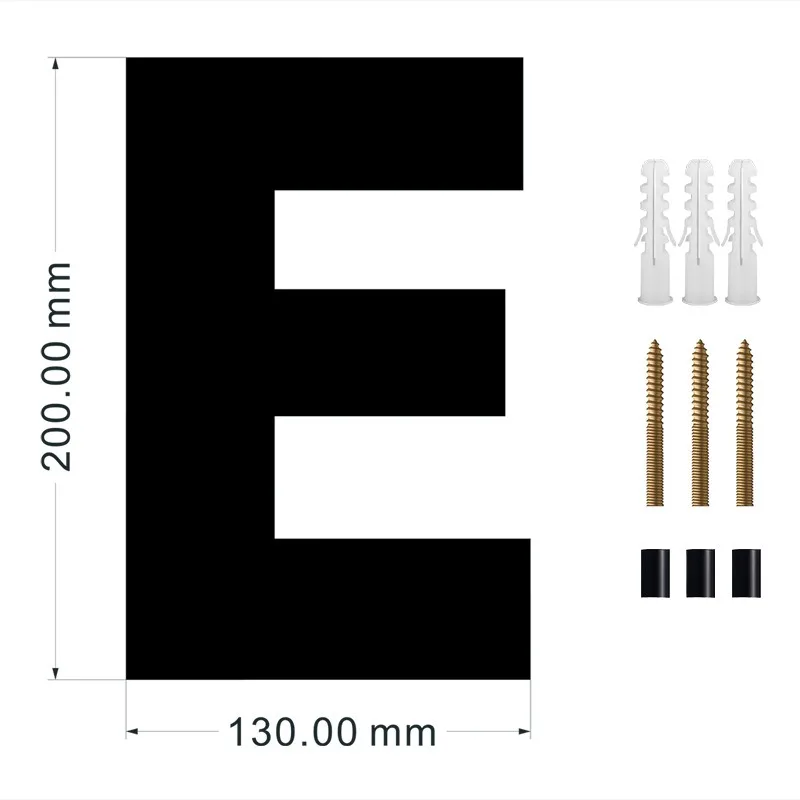 Company custom logo  8 inch 20CM   letter  house numbers hotel business logo signage