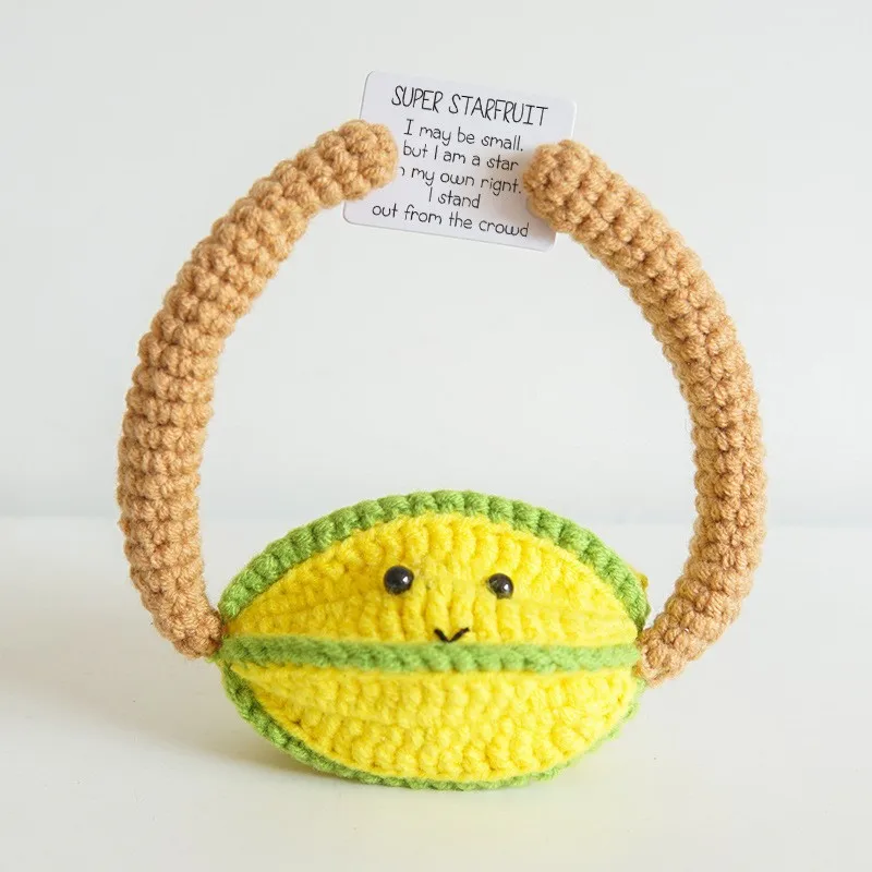 Wholesale knitted funny doll crochet handmade plush toys
