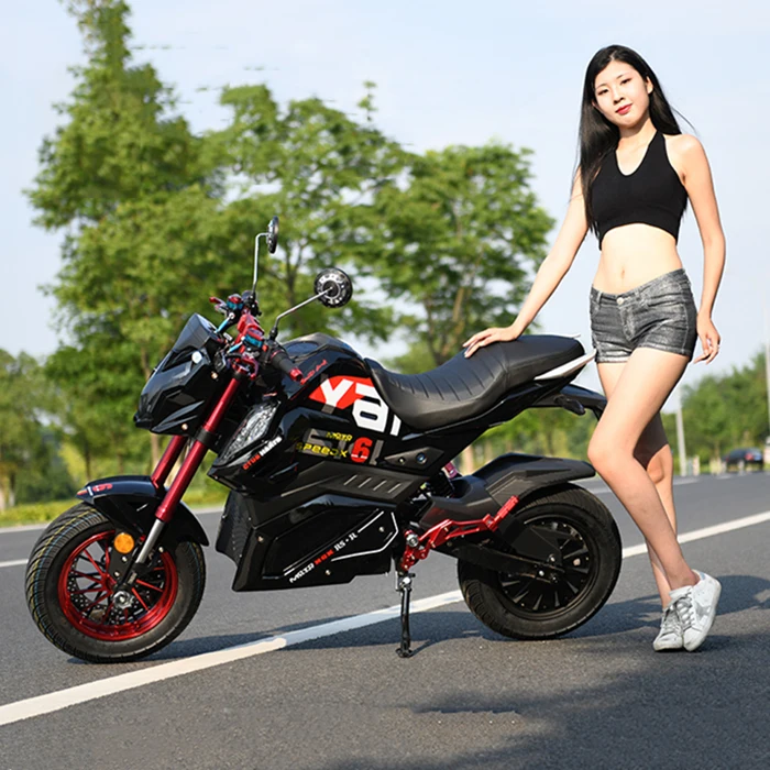 Z6adult Race professional motorcycle super fast 72V 96V 2000W electric motorcycle