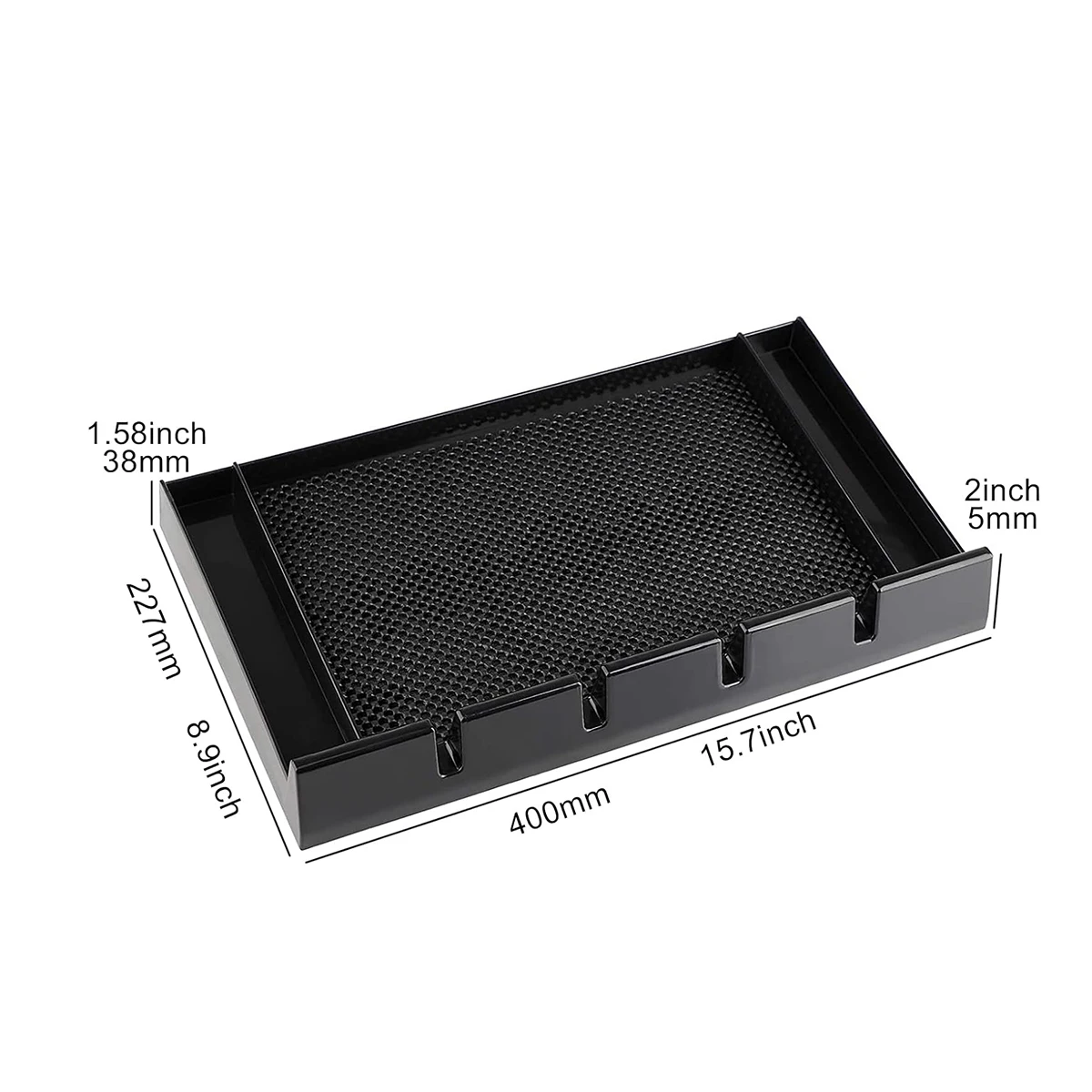 Hot Sale Barber Clipper Tray Anti-slip Black Salon Clippers Organizer Razor Case With 4 Notches Professional Hair Trimmer Holder