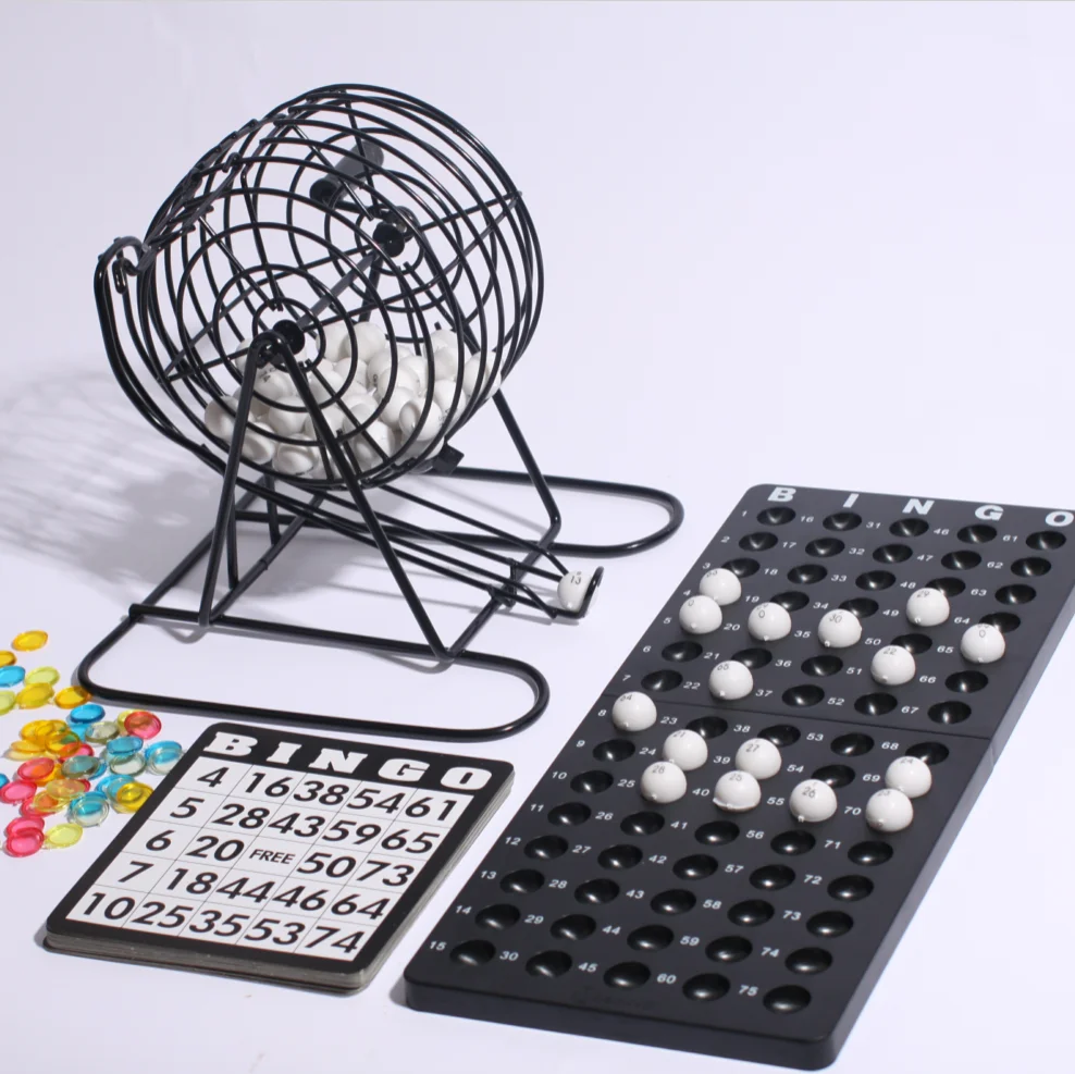 Wholesale Gambling Support customization Bingo Game Set Great Bingo Game Fun For The Entire Family And Friends