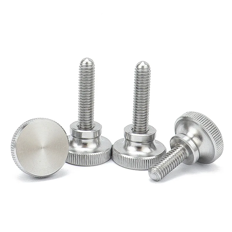 M2 M3 M4 M5 M6 M8 M10 Aluminum Screws  Knurled Flat Thumb Screw