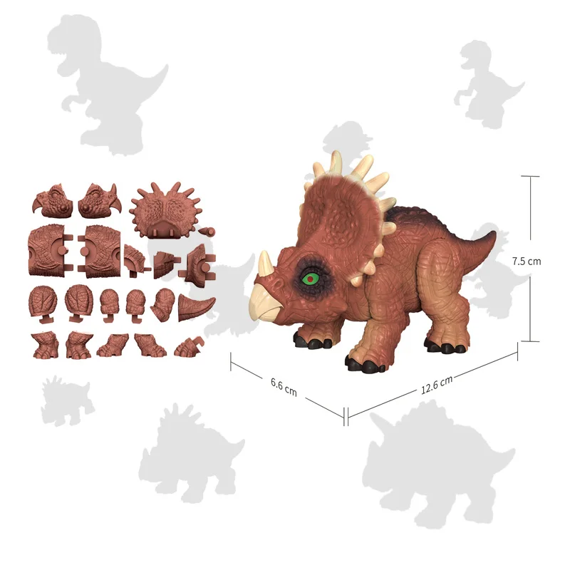 DIY Take Apart  Animal  Stem Dinosaur World Model For Kids Dinosaur Toys