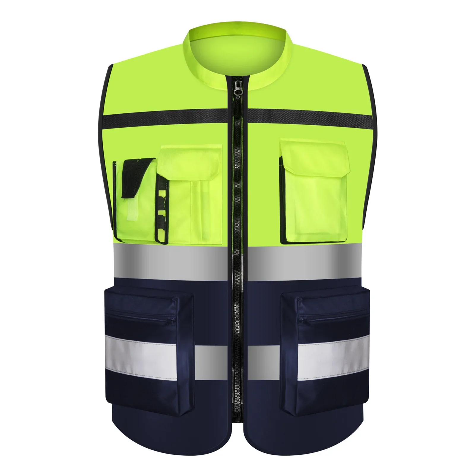 Security Uniform Reflector Vest Clothing Protection Clothes High Visibility Stripes Of Vest Safety Reflective Vest