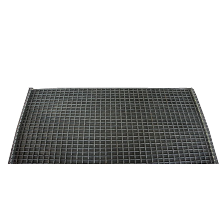 
65 Mn high carbon steel with long service life woven wire mesh 