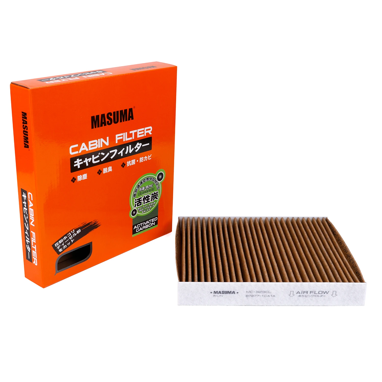 MC-329 Japan MASUMA Car cabin air filter AY681-NS001 for Nissan KING LONG Benz VOLVO auto engine systems Wholesale price