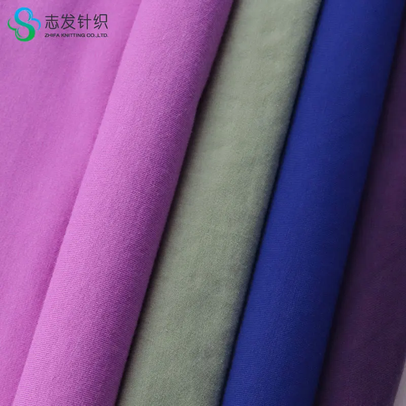 95 хлопок 5 спандекс футболки нижнее белье дышащая толстовка одежда свитшот хлопковая трикотажная ткань