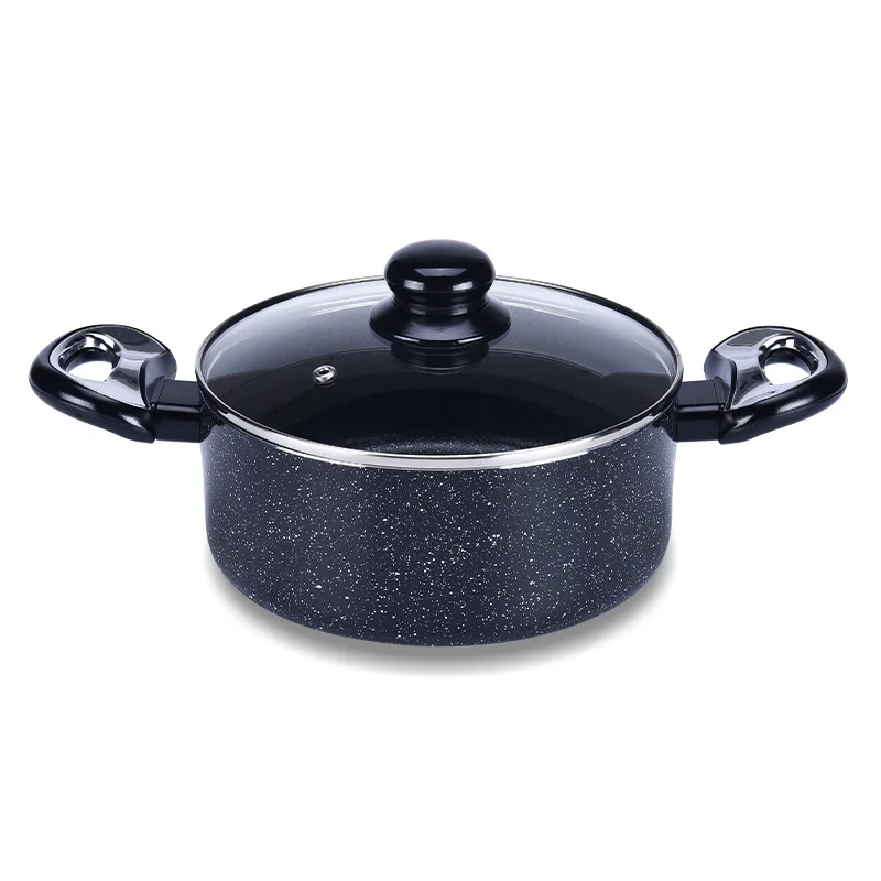 Non Stick Soup Pot Stew Pot 2.3L Household Multifunctional Cooking Integrated Induction Cooker Gas Stove Universal