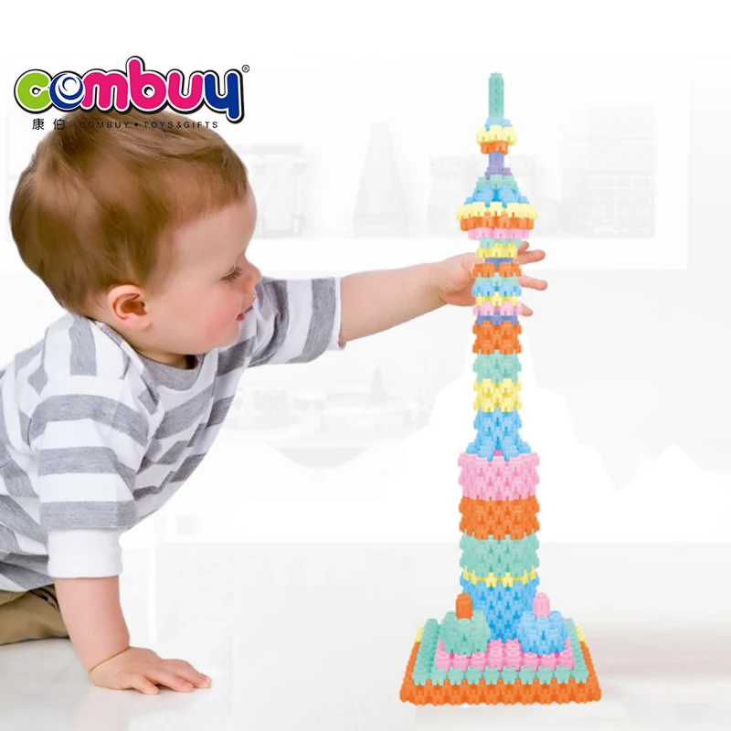 Intelligence kids diy play indoor game educational building blocks