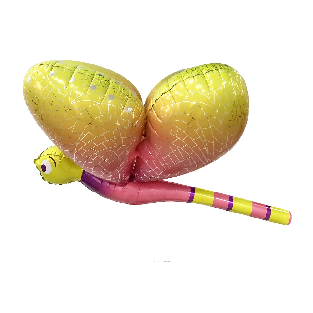 New Birthday Party 3D Butterfly Frog Ladybug Aluminum Foil Balloon Wholesale