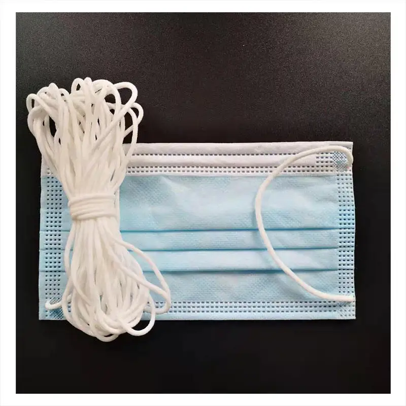 Плетеный стретч ремешок рулон круглый эластичный шнура для ухода за кожей лица