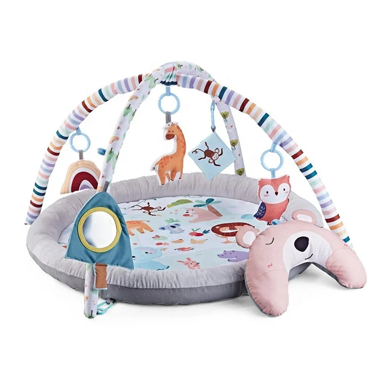 Konig Kids OEM ODM Factory Customize Super Soft Baby Activity Mat Play Pen Fitness Play Gym Baby Playmats