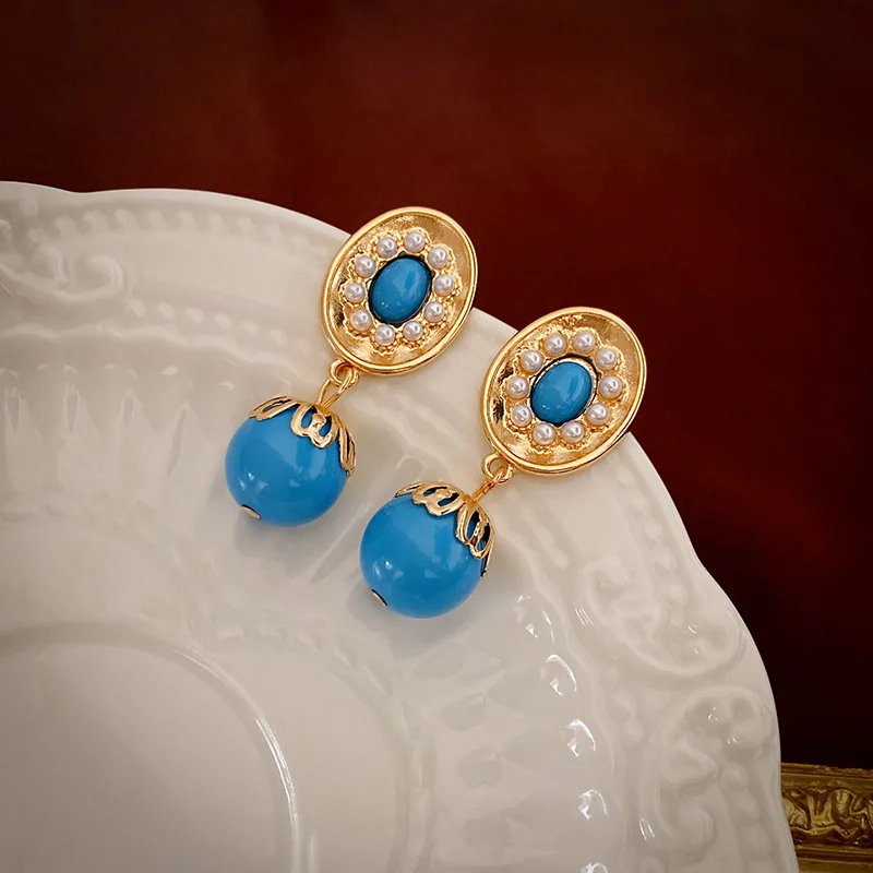 Vintage Gold Earrings Vintage Earrings For Women Dainty Sterling Silver Vintage Earring For Women