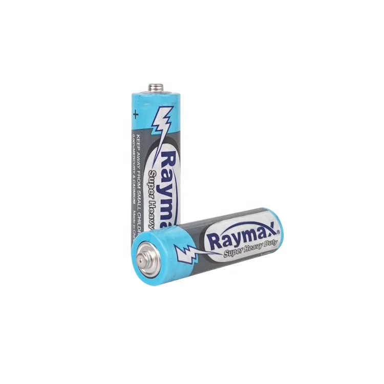 OEM  UM3 R6P Pack of AA Battery Support Wholesale Carbon Zinc Pile 1.5V PVC Heavy duty Battery