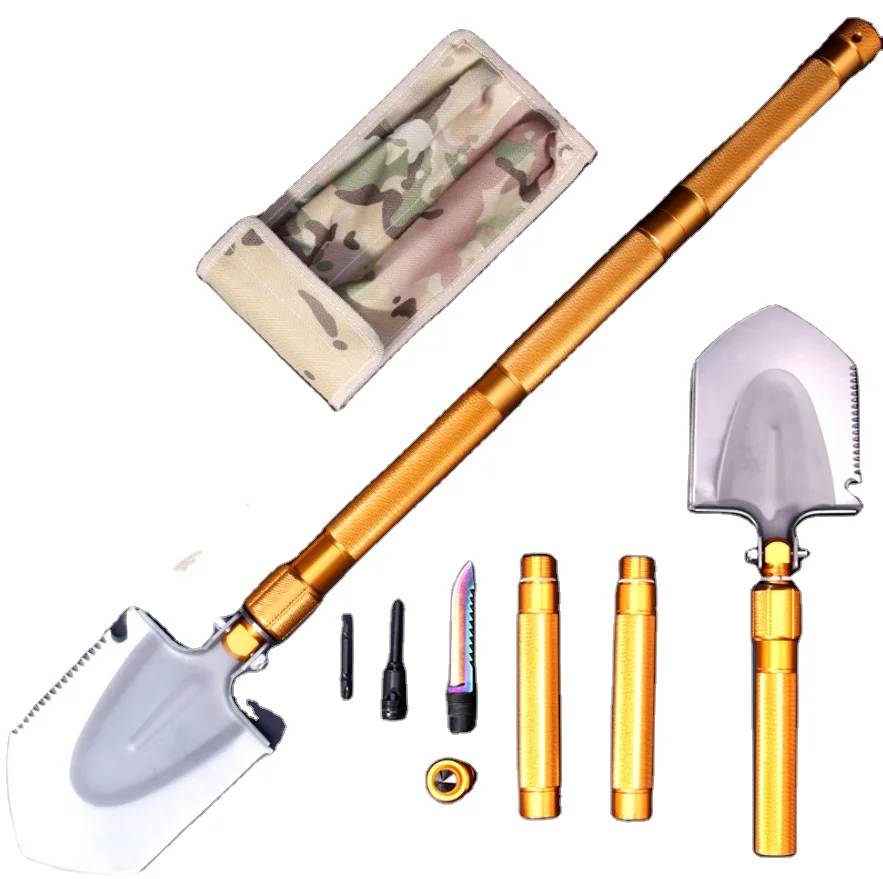 
The new engineering camp shovel multi tool self-defense multifunctional armaments shovel outdoor folding armaments shovel 