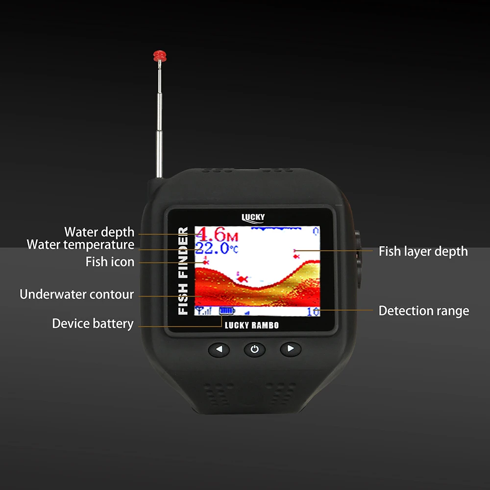 LUCKY FF518 Unique Wearable Fish Finder