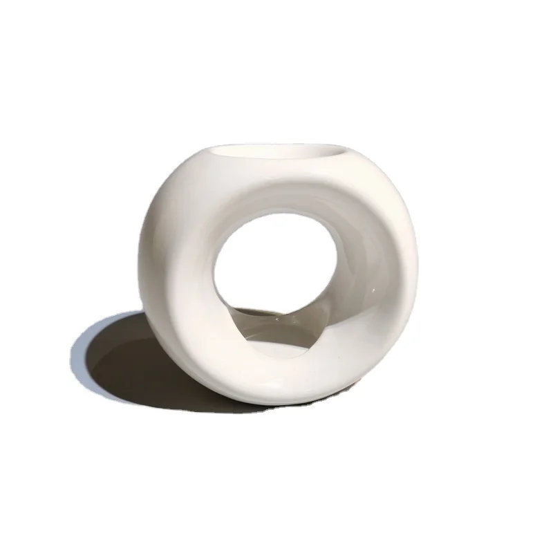 Porcelain Tealight Candle Holder Ceramic Fragrance Oil Burner