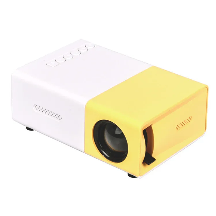 
Factory sales Home Mini Led Portable Smart Pocket Cinema Video Projector YG300 