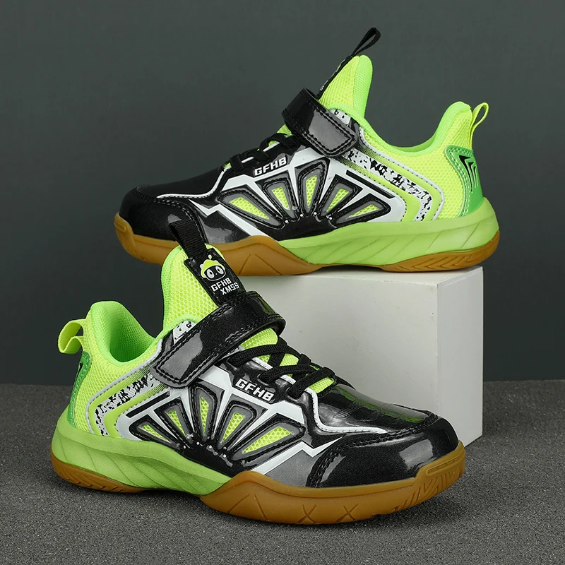 Kids Sports Shoes Table Tennis Badminton Shoes Children Boy Girls Walking Running Sneakers Original Designer.