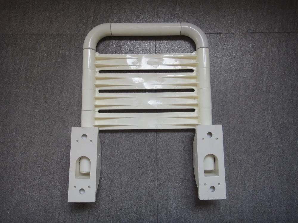 Bathroom Toilet Wall Mounted Nylon Folding Shower Seat and Bath Chair