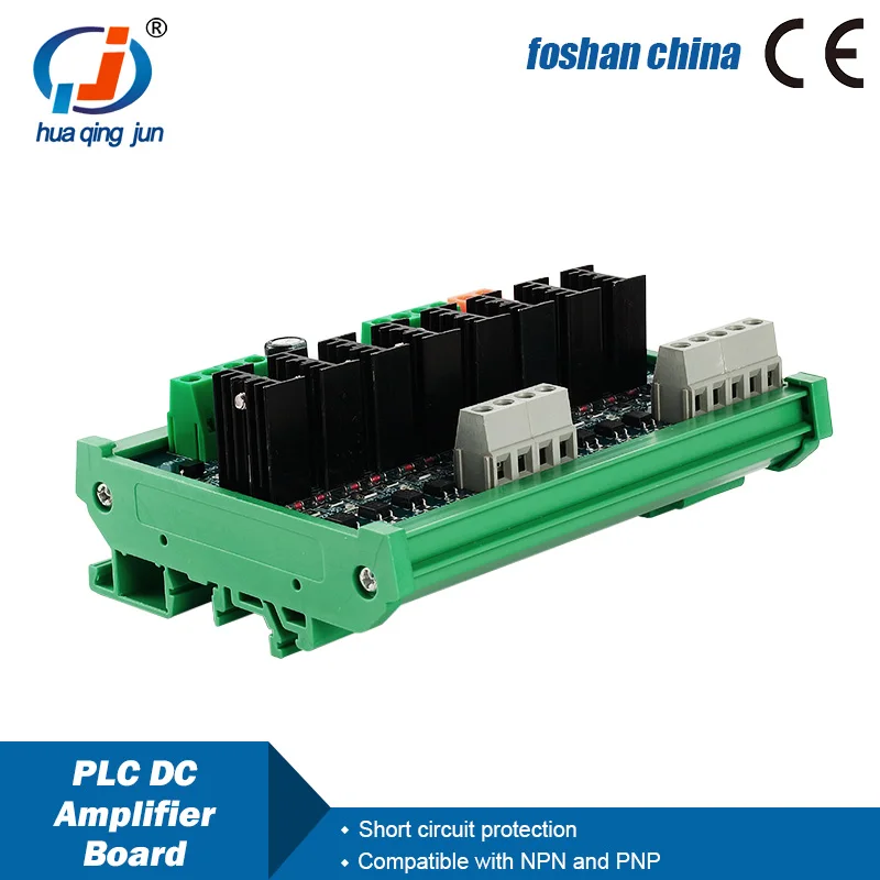 
8-Channel Low-in And Low-out DC Transistor Amplifier Board Isolation Protection Board Drive Conversion Board 