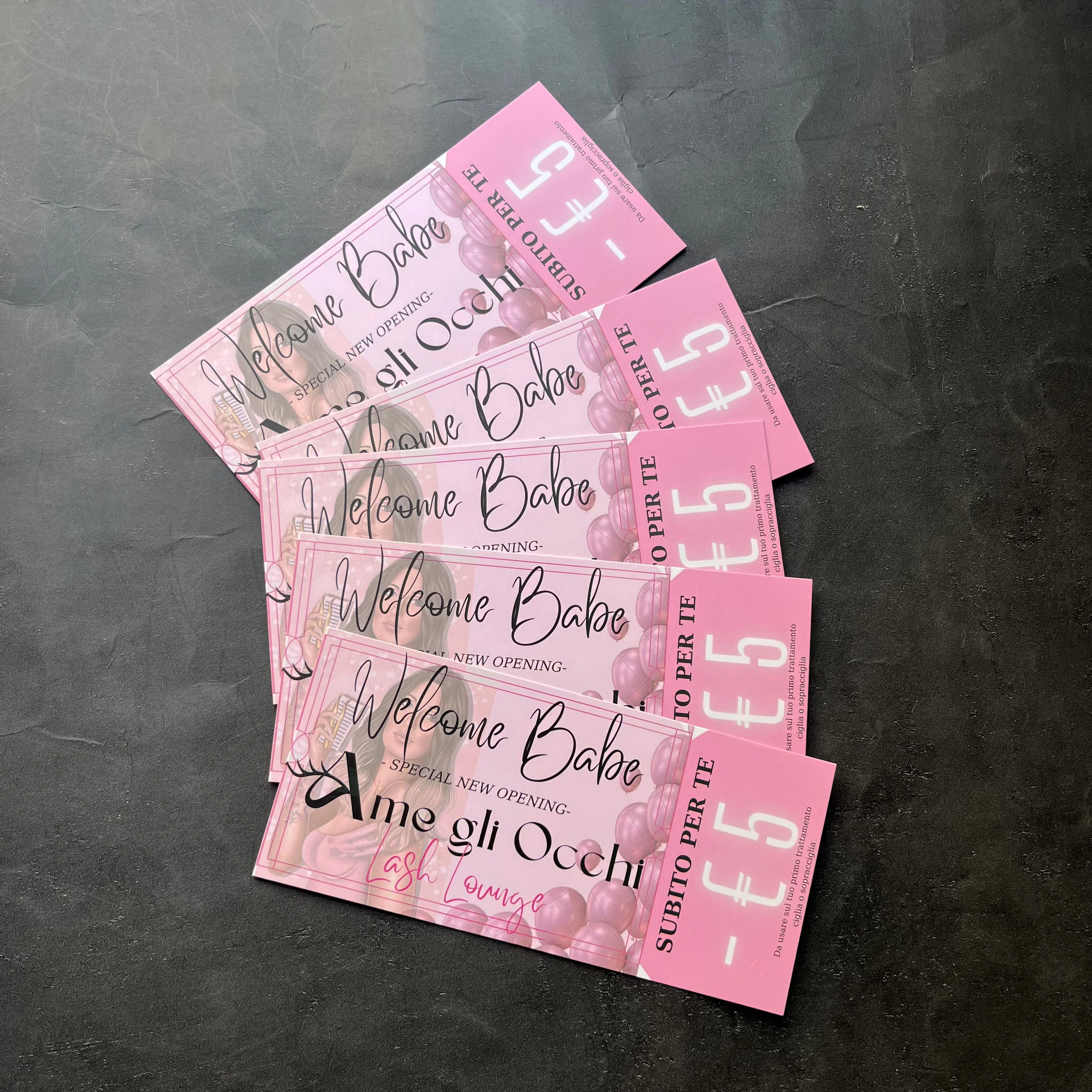 Free Design Logo Customize My Logo Voucher Coupon Ticket Card