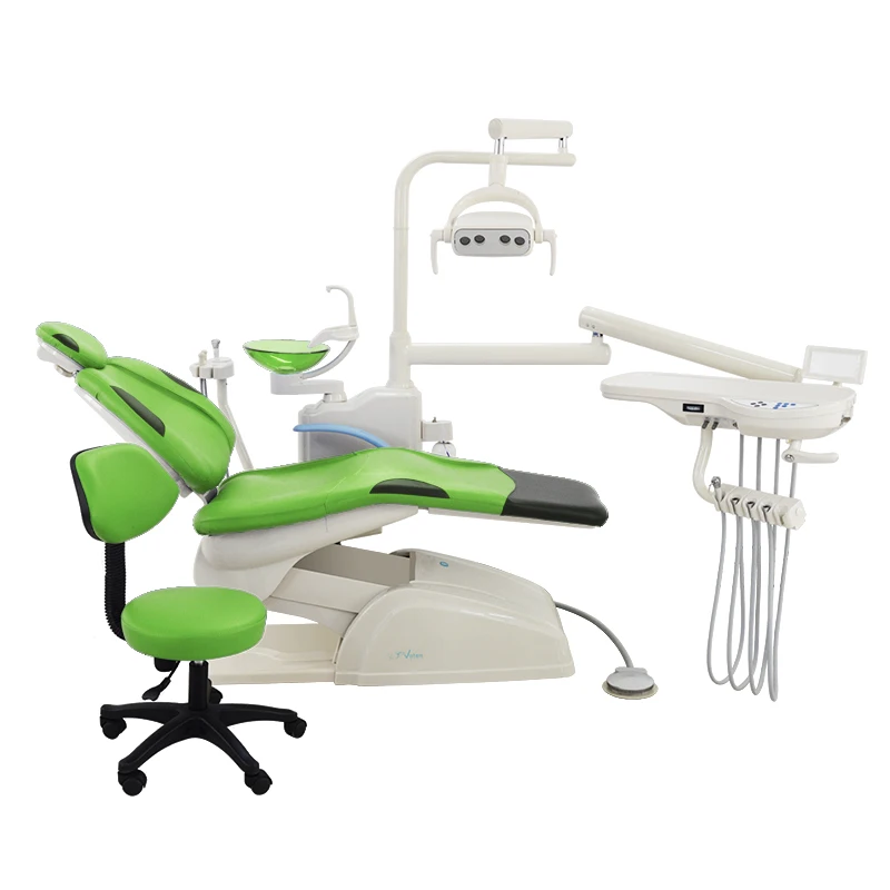 Hight Quality Dentistry Supplies Treatment Unit Portable Dental Chair with Air Compressor